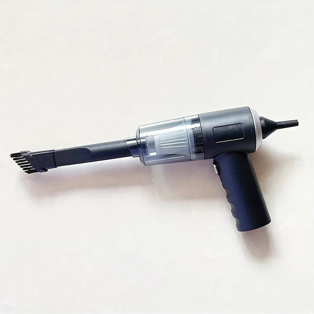 Aspiradora combinada de succión y soplado integrada 3 en 1, aspiradora doméstica con carga USB para coche pequeño