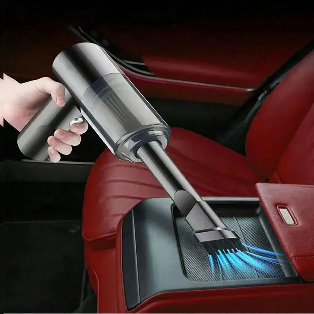 Aspiradora combinada de succión y soplado integrada 3 en 1, aspiradora doméstica con carga USB para coche pequeño