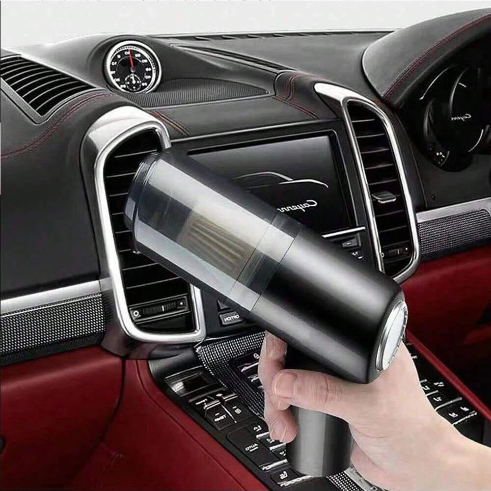 Aspiradora combinada de succión y soplado integrada 3 en 1, aspiradora doméstica con carga USB para coche pequeño