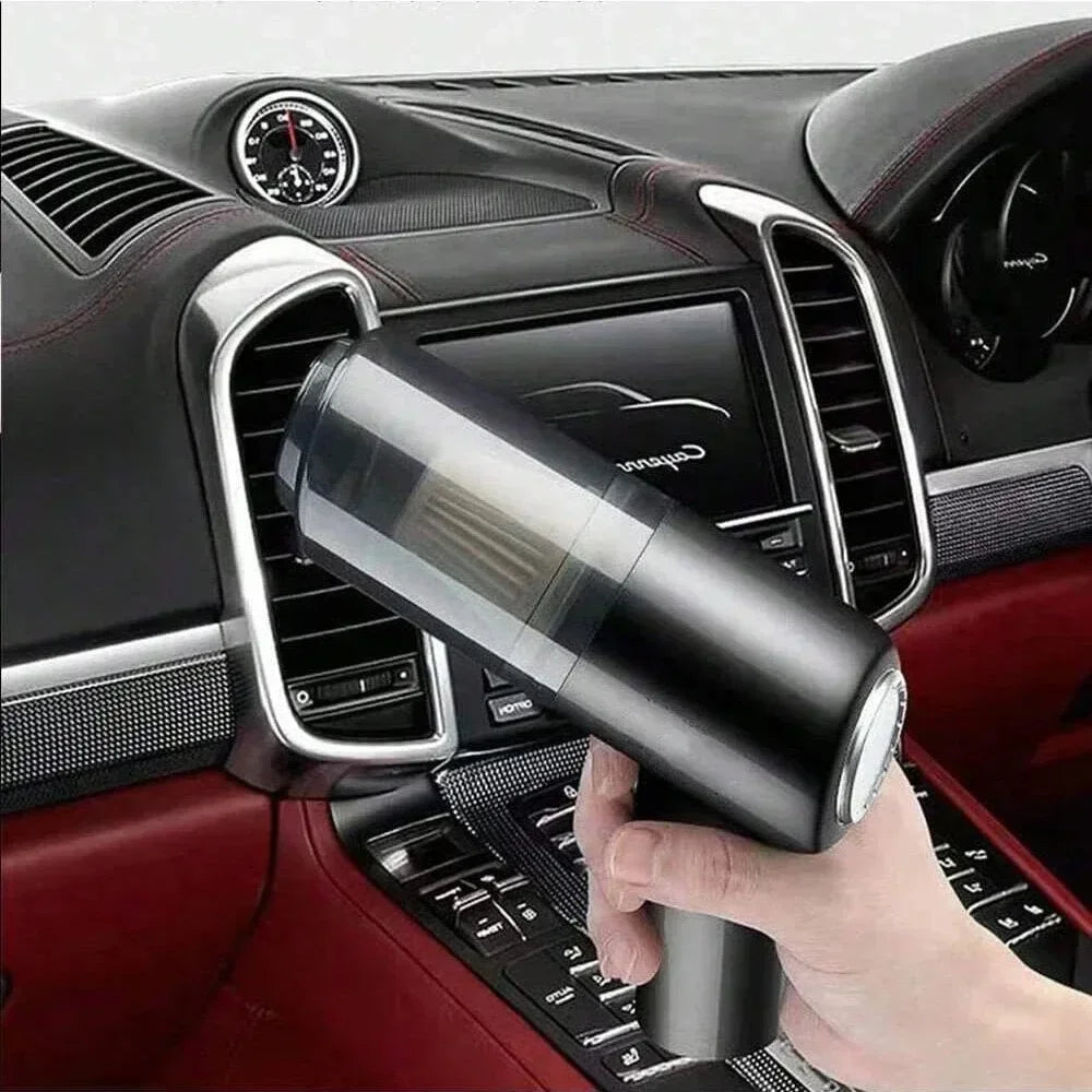 Aspiradora combinada de succión y soplado integrada 3 en 1, aspiradora doméstica con carga USB para coche pequeño