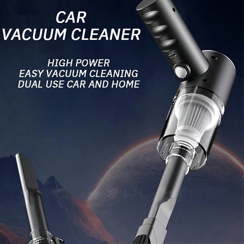 Aspiradora combinada de succión y soplado integrada 3 en 1, aspiradora doméstica con carga USB para coche pequeño